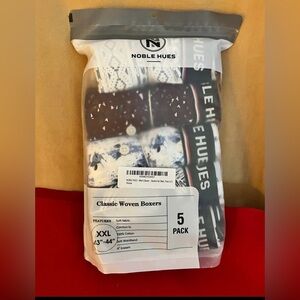 Noble Hues Men’s 5 Pack Boxers